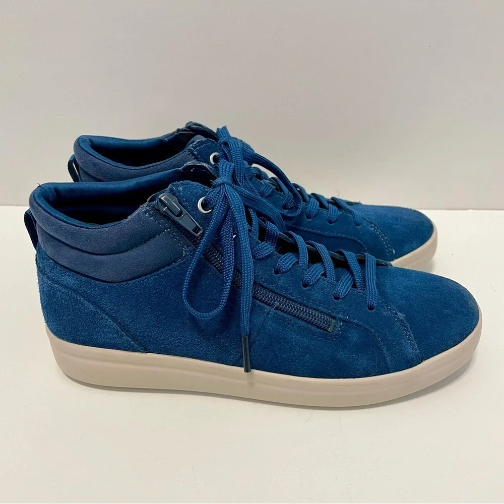 Vionic Rosemont Women’s Blue Athletic Sneakers with VIO-Motion Technology Size 8
